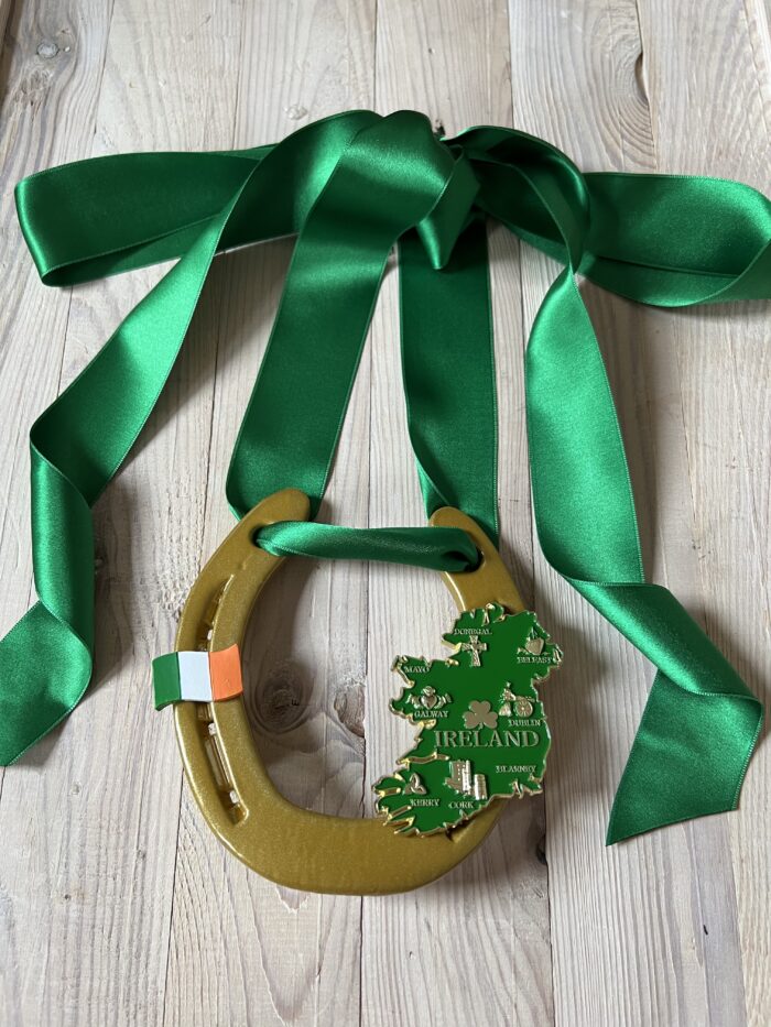 Map of Ireland  & Good Luck irish horse shoe - Image 3
