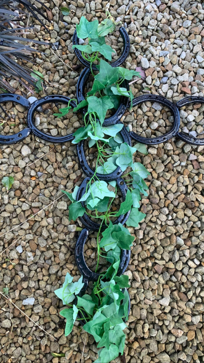 Horseshoe  Cross for Graves