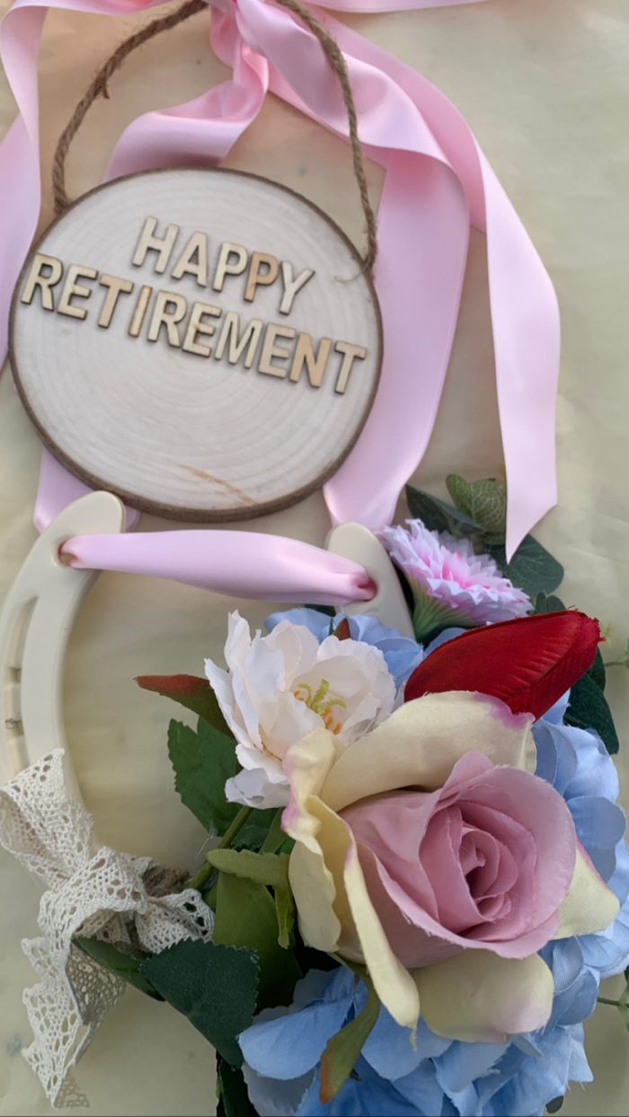 Good Luck on your Retirement irish horse shoe gift - Image 6