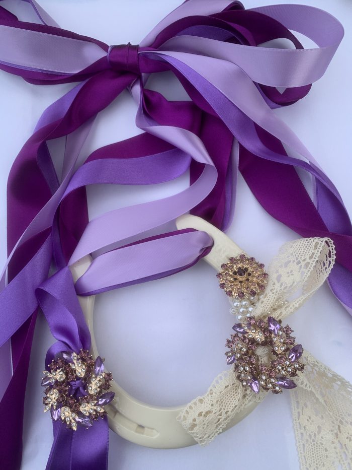 Traditional Lace and Good Luck Horse Shoe - Image 3