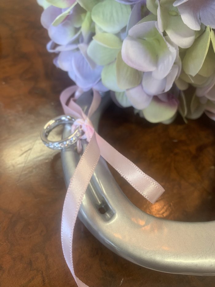 Wedding Ring Holders, ring bearers personalised ring holder - Image 7