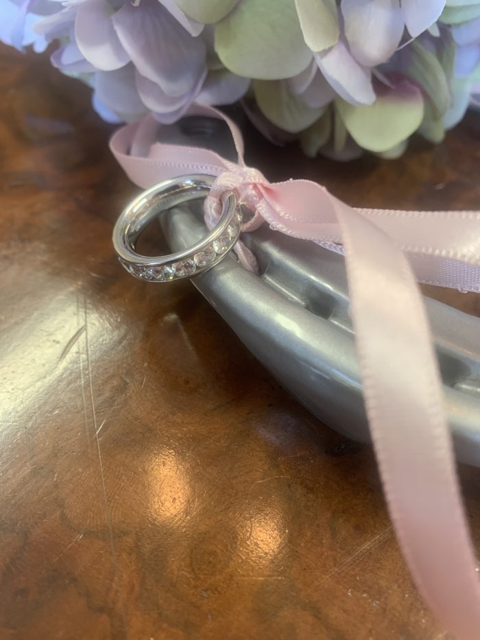Wedding Ring Holders, ring bearers personalised ring holder - Image 2