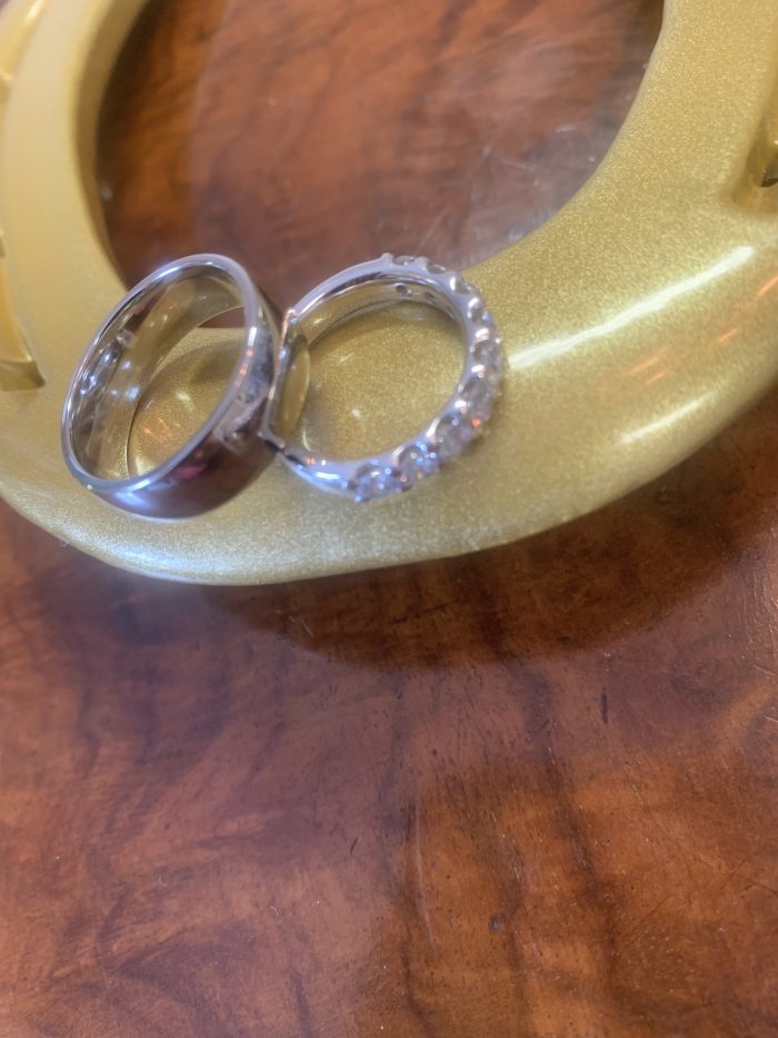 Wedding Ring Holders, ring bearers personalised ring holder - Image 6