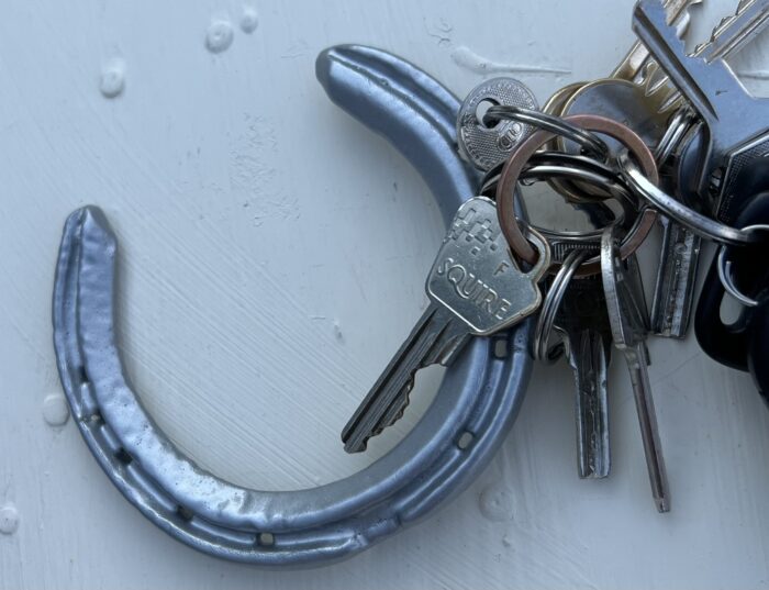 Key holders key rings horseshoe key ring holders