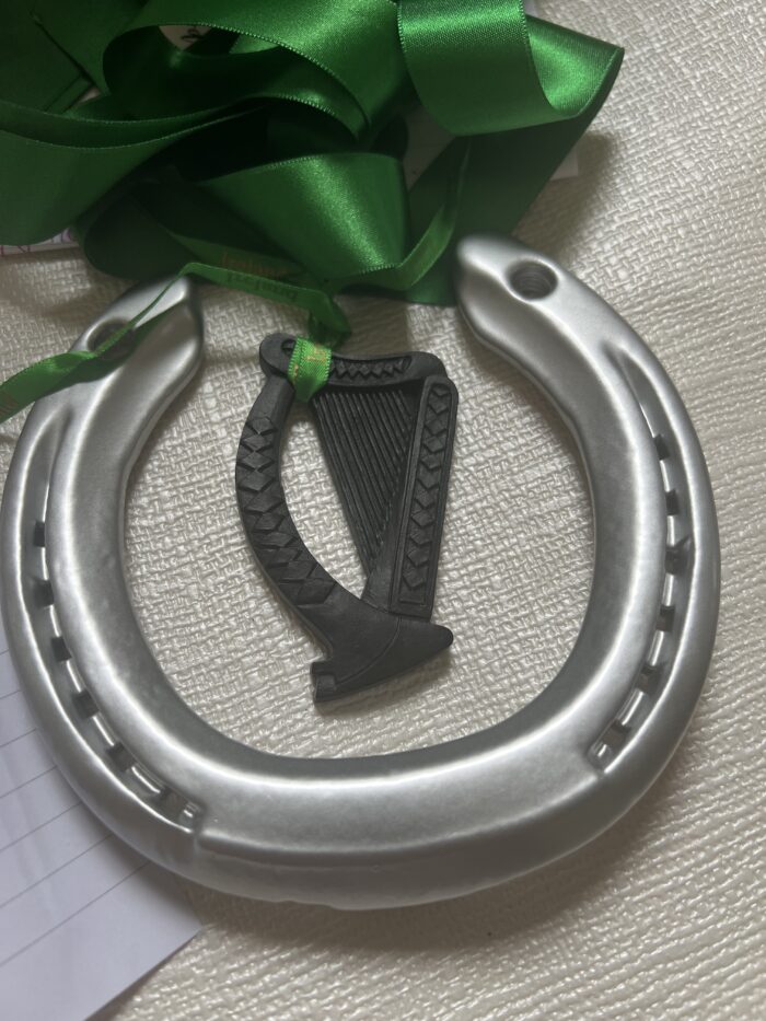 Irish harp gift, irish harp , irish horse shoe gift - Image 4