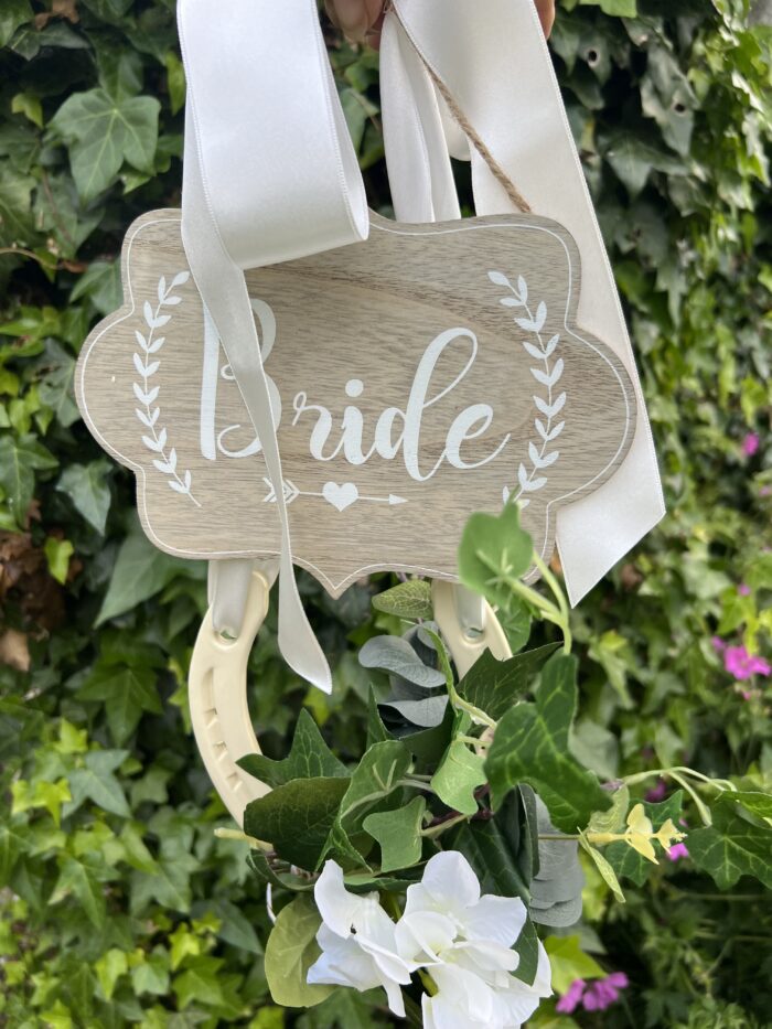Wedding bride and groom chair decor - Image 6
