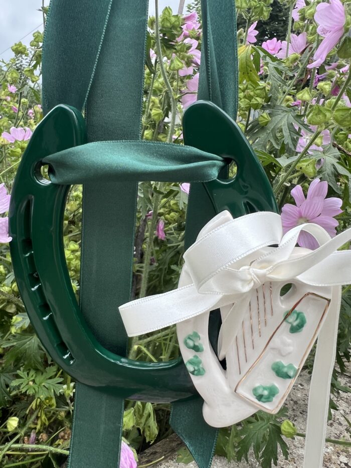 Irish Harp horse shoe gift - Image 8