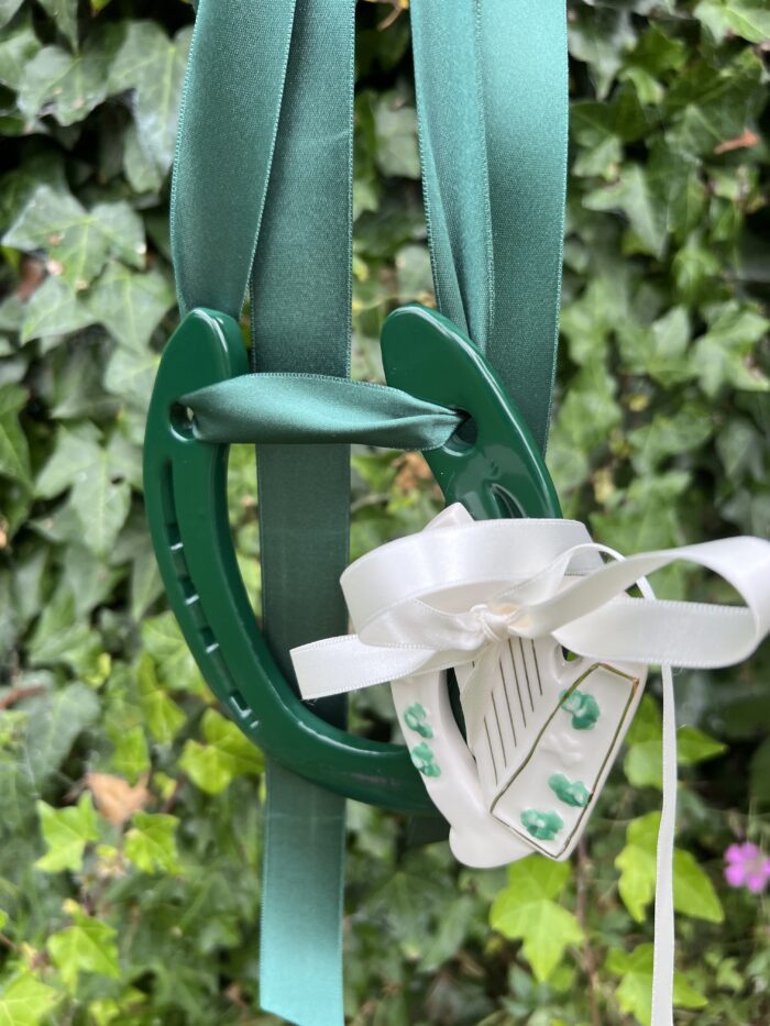 Irish Harp horse shoe gift - Image 5