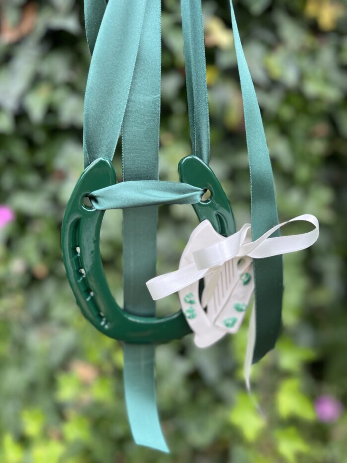 Irish Harp horse shoe gift - Image 2