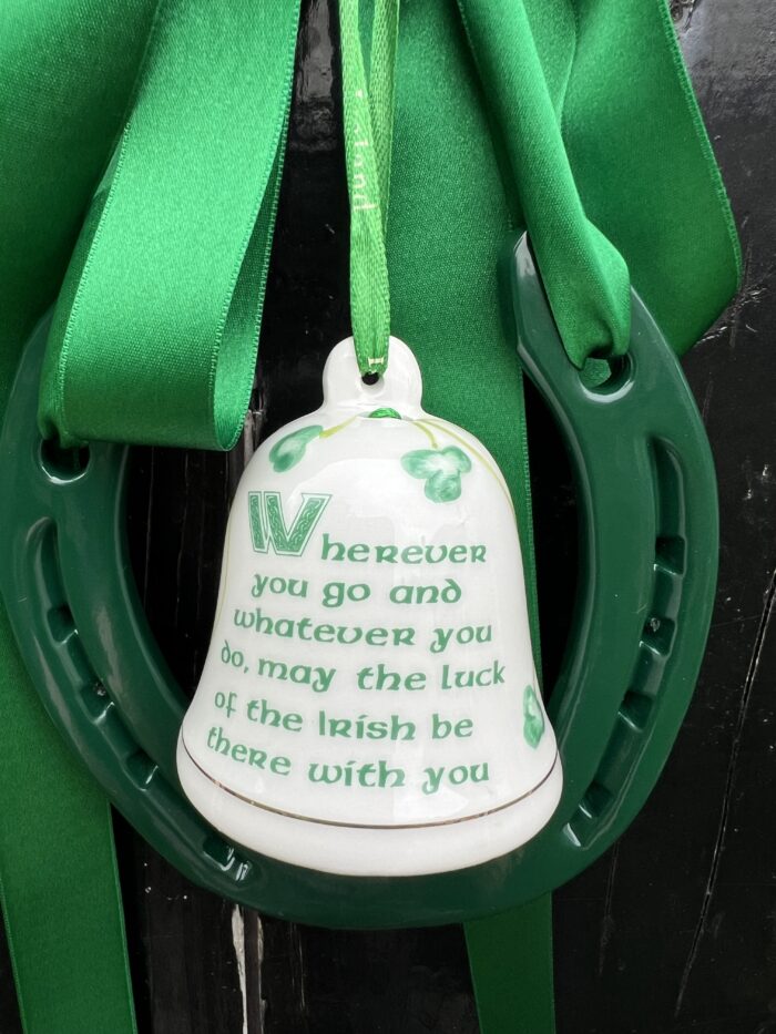 Irish sayings horse shoe Bell gift - Image 6