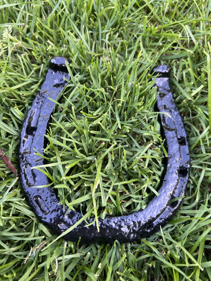 Old irish  horse shoe, - Image 3