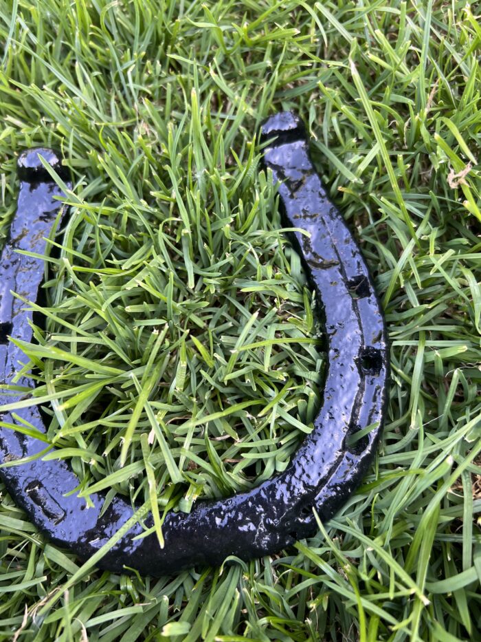 Old irish  horse shoe, - Image 2