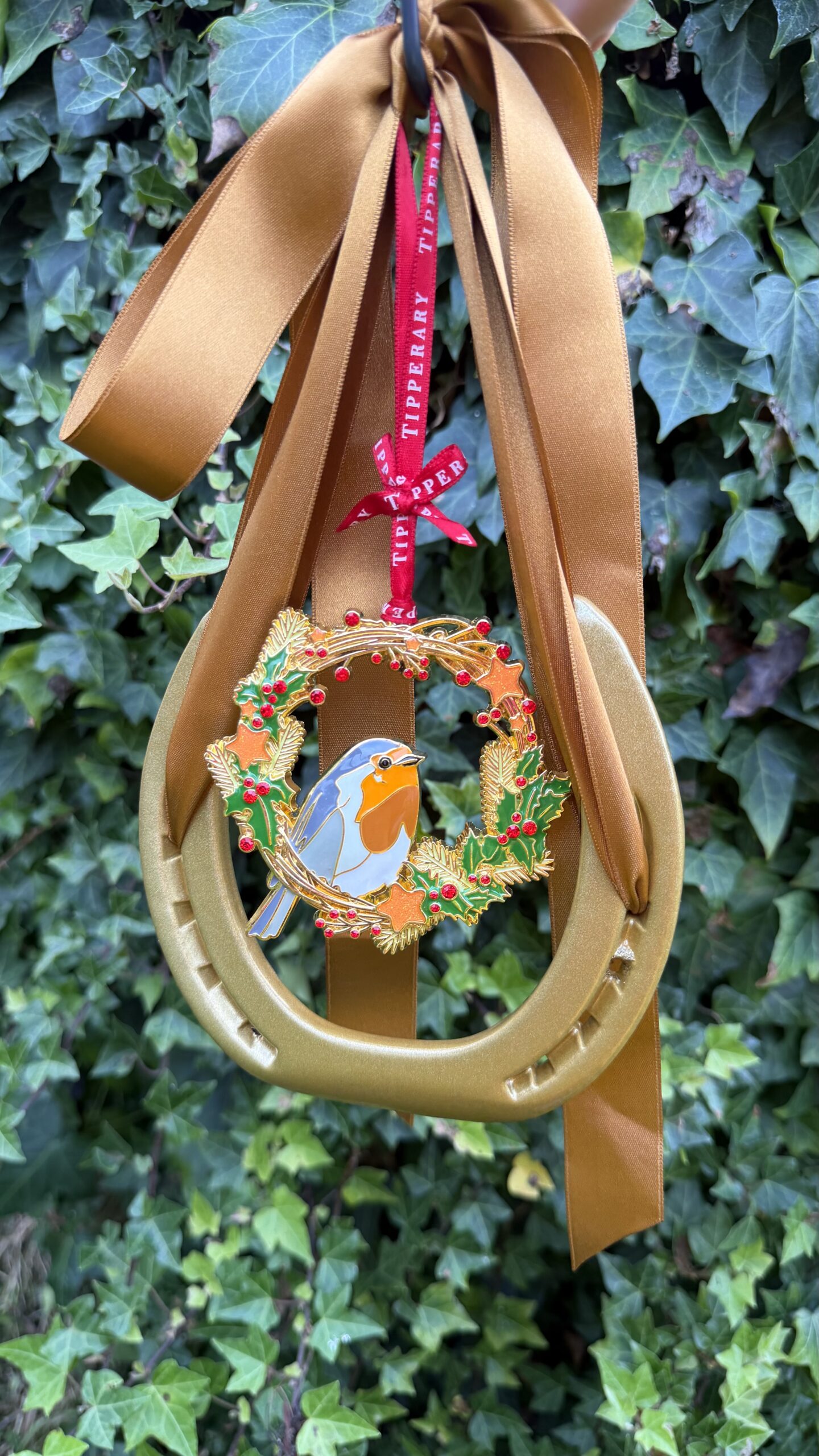 Christmas Robin and Wreath - Image 3